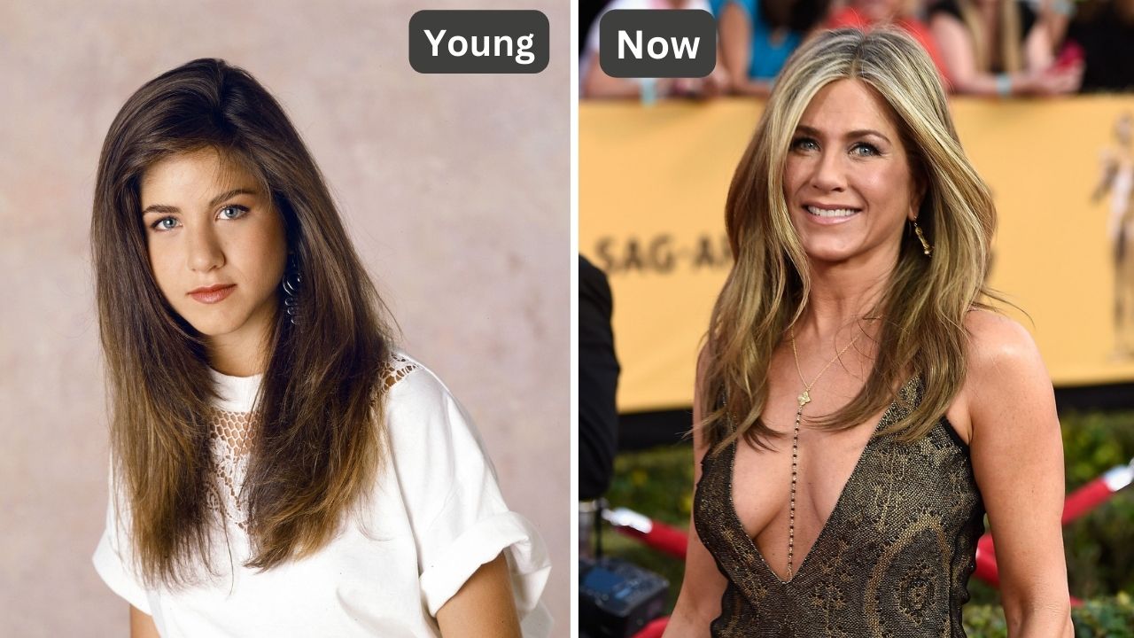 Jennifer Aniston young