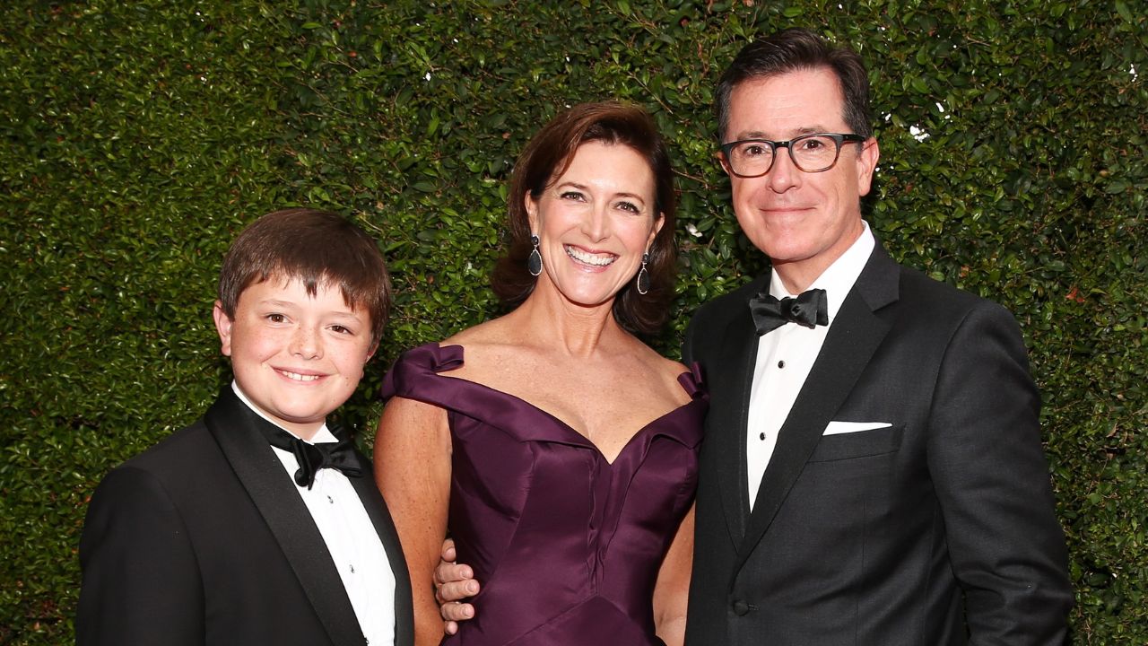 Stephen Colbert Wife