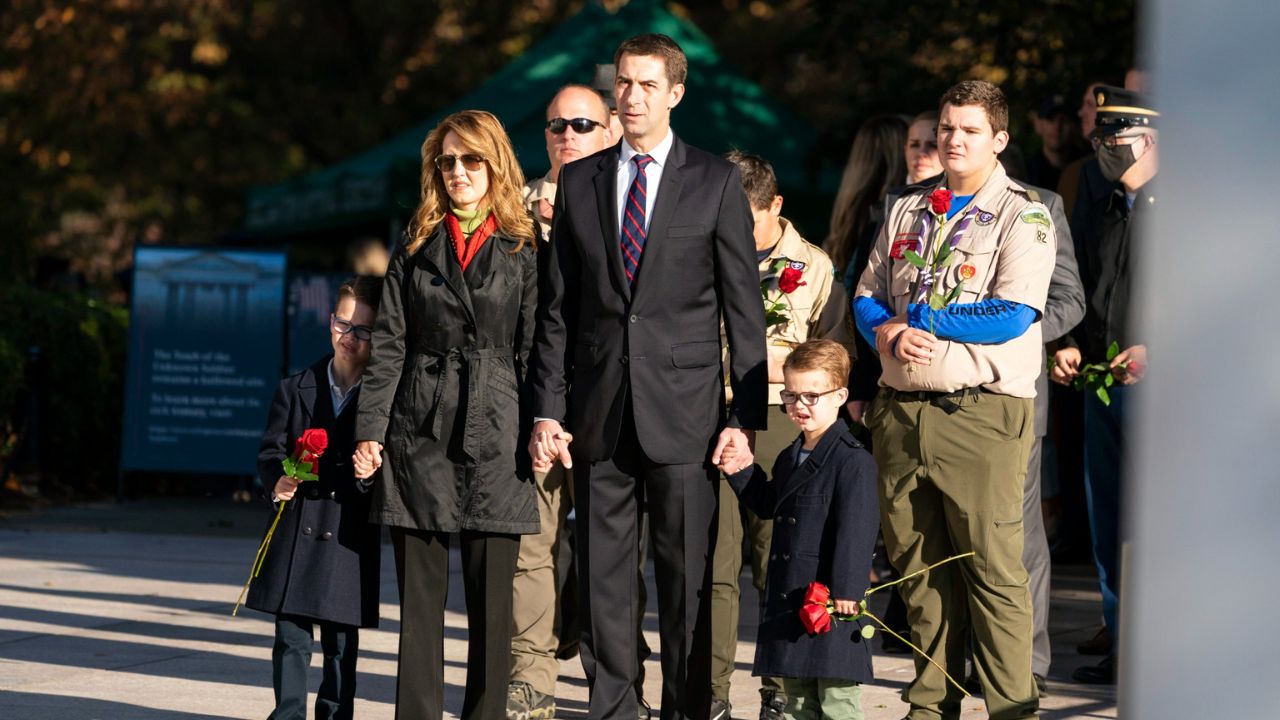 Tom Cotton family