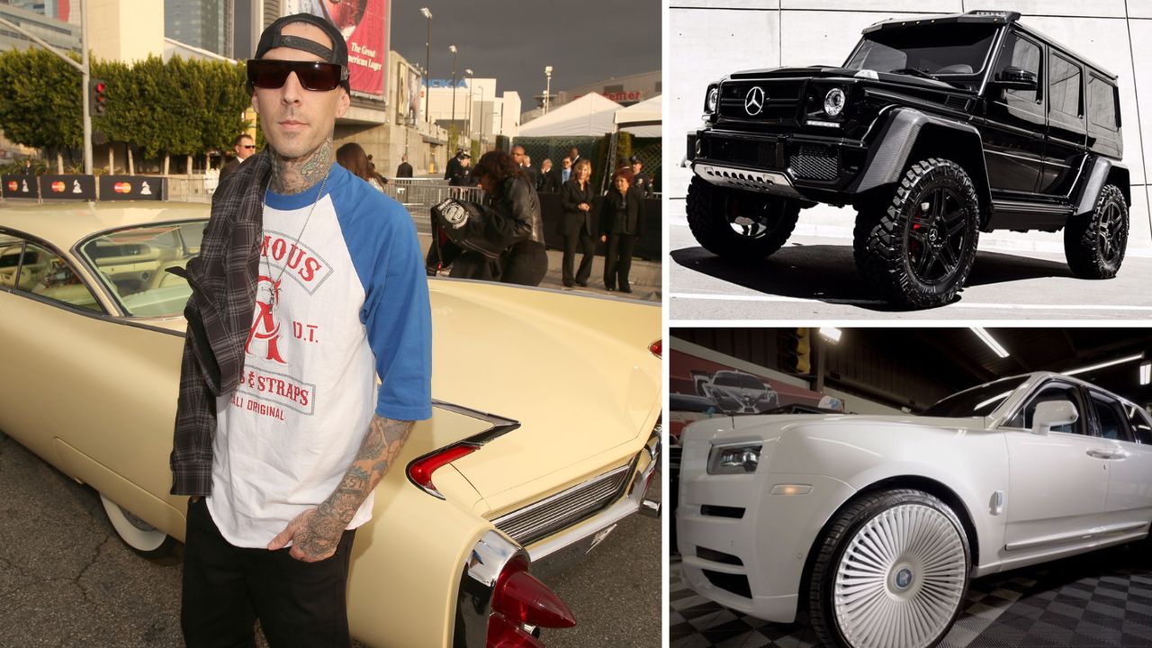 Travis Barker cars