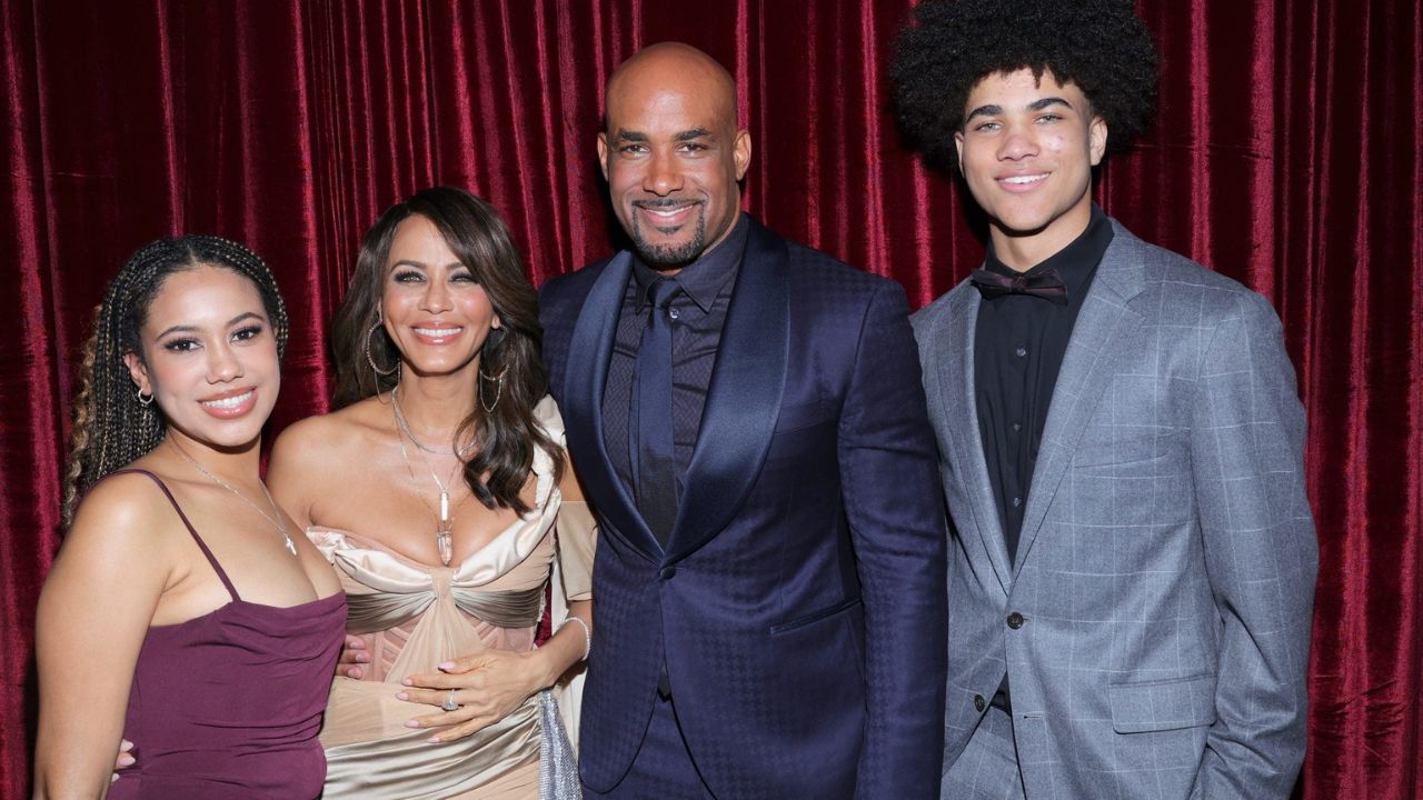 Boris Kodjoe family